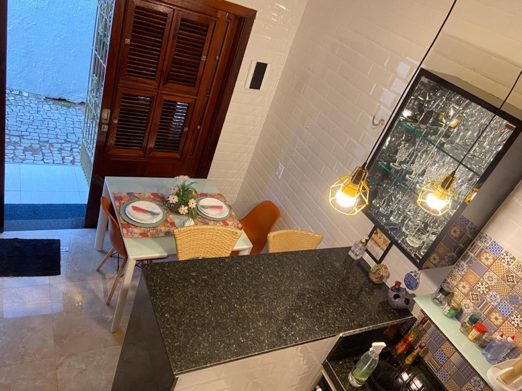 Ferienwohnung Lindo Chale No Centro De Guaramiranga Exterior foto